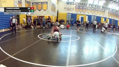 120 lbs Cons. Round 6 - Antonio Morales, Eagle Empire vs Connor Barnes, Oakleaf High School