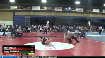 132 lbs Cons. Round 2 - Tony Brogan, Castle View vs Isaiah Guillermo, La Junta