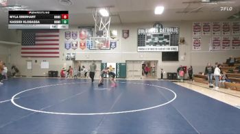 3 lbs Round 3 - Myla Eberhart, Waverly Area Wrestling Club vs Kassidi Klobassa, Waverly Area Wrestling Club