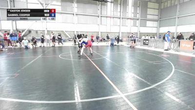 175 lbs Cons. Round 5 - Easton Jensen, Omak Wrecking Crew Wrestling vs Gabriel Cooper, Washington