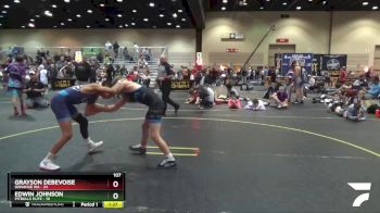 107 lbs Round 2 (6 Team) - Edwin Johnson, Pitbulls Elite vs Grayson Debevoise, Donahue WA