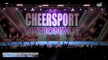 Designer Athletics - FEND1 [2026 L1 Junior - Small - B Day 1] 2026 CHEERSPORT National All Star Cheerleading Championship