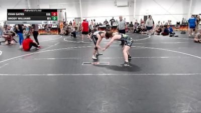 144 lbs Round 3 (4 Team) - Evan Gates, Reverence United Black vs Brody Williams, MF Army