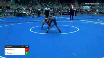 101 lbs Quarterfinal - Anthony Alanis, Toss Em Up vs Treshaun Tecson, Team Tulsa