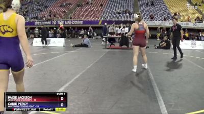 160 lbs Round 1 (3 Team) - Avry Ryhal, Lock Haven University vs Kara Kuge, Wisconsin Stevens Point