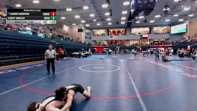 126 lbs Semifinal - Jaden Montez, Conroe vs Cody Welch, Bryan