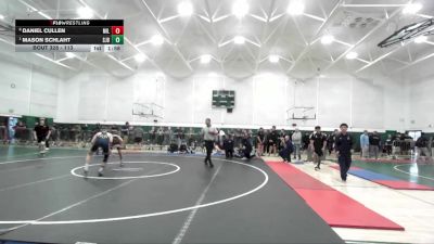 113 lbs Quarterfinal - Mason Schlaht, St John Bosco vs Daniel Cullen, Millikan