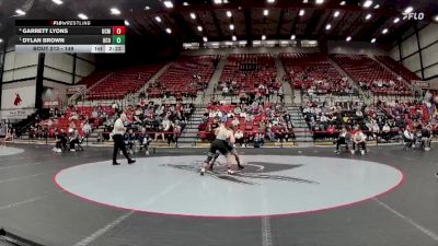 149 lbs Semifinal - Dylan Brown, Central Oklahoma vs Garrett Lyons, Central Missouri