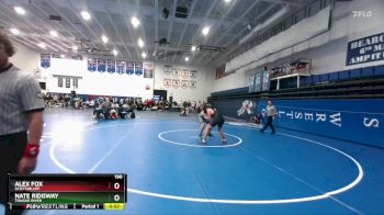 190 lbs Cons. Round 2 - Nate Ridgway, Tongue River vs Alex Fox, Scottsbluff