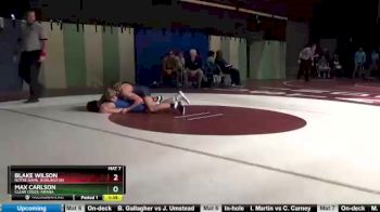 138 lbs Round 1 - Max Carlson, Clear Creek-Amana vs Blake Wilson, Notre Dame, Burlington