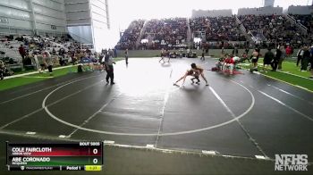 120 lbs Semifinal - Abe Coronado, Mcqueen vs Cole Faircloth, Arbor View