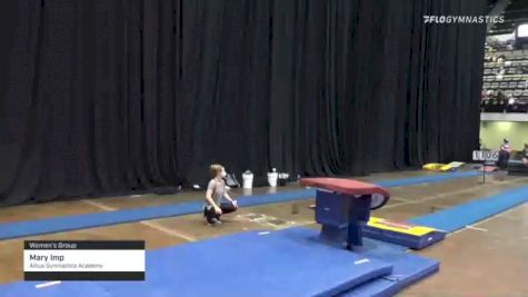 Mary Imp - Women's Group, Altius Gymnastics Academy - 2021 Women's Xcel Region 4 Championships