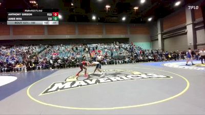 190 lbs Cons. Round 2 - Anthony Gibson, Pershing County vs Ares Rita, Kamehameha