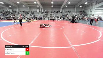 132 lbs Round Of 64 - Gavin Ripley, ME vs Alejandro Rodríguez, FL