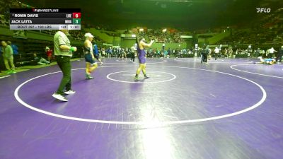 190 lbs Round Of 16 - Ronin Davis, Liberty vs Jack Latta, Minaretes