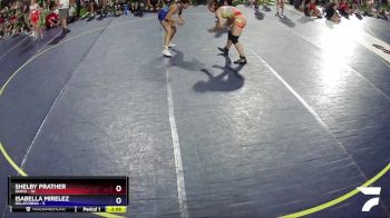 125 lbs Quarters & Wb (16 Team) - Shelby Prather, Idaho vs Isabella Mirelez, Oklafornia