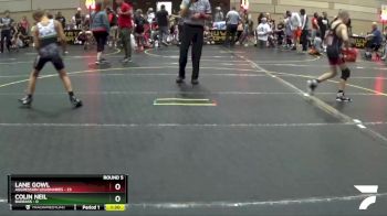 91 lbs Round 5 (6 Team) - Lane Gowl, Aggression Legionaries vs Colin Neil, BadBass