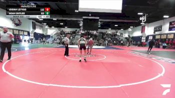 113 lbs Semifinal - Josiah Leyvas, La Serna vs Noah Butler, Northview