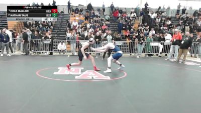 132 lbs Round Of 16 - Cole Mallon, Greater Lawrence vs Nathan Taub, Needham