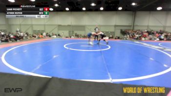 95 lbs Rr Rnd 1 - Liam Pickett, Best Trained 14U 1 vs Ayden Ruthe, Untouchables 14U Black