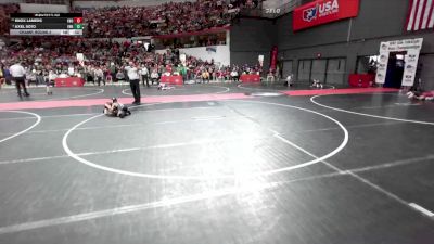 48 lbs Champ. Round 2 - Knox Lamers, Kaukauna Wrestling Club vs Axel Soto, Kenosha Wrestling Academy