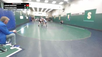 132 lbs Cons. Round 4 - Landon Marques, Esperanza vs Ryan Dimalanta, Rancho Bernardo