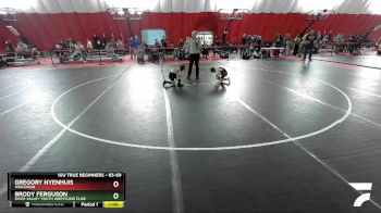 65-69 lbs Round 2 - Gregory Nyenhuis, Wisconsin vs Brody Ferguson, River Valley Youth Wrestling Club