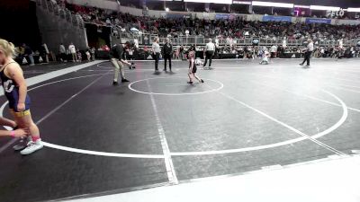 53 lbs Quarterfinal - Paisleigh Smith Glodo, Sparta Jr Bulldogs vs Aspen Shelton, Team Tulsa WC