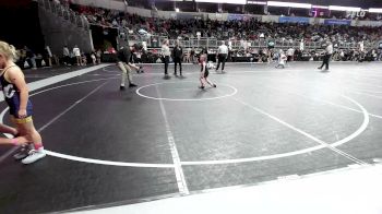 53 lbs Quarterfinal - Paisleigh Smith Glodo, Sparta Jr Bulldogs vs Aspen Shelton, Team Tulsa WC