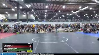 138 lbs Round 7 (8 Team) - Ayden Christian, GREAT BRIDGE WC vs Cade Bailey, RED LION WC