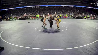 D3-106 lbs 7th Place Match - Justice Harding, Williamston vs Evan Asikainen, Negaunee HS