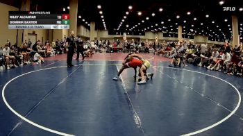 120 lbs Round 5 (6 Team) - Riley Alcantar, Team Shutt Weston vs Dominik Baxter, PWC