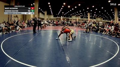 120 lbs Round 5 (6 Team) - Riley Alcantar, Team Shutt Weston vs Dominik Baxter, PWC