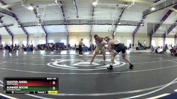 165 lbs Quarterfinal - Hunter Andel, Unattached vs Konner Roche, Michigan State