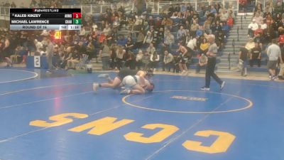 172 lbs Round Of 16 - Kaleb Kinzey, Armstrong vs Michael Lawrence, Chartiers Valley