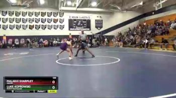 126 lbs Cons. Round 5 - Luke Koprowski, North Royalton vs Malakhi Sharpley, Solon