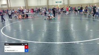 98 lbs Rr Rnd 2 - Jackson Huff, Lake Gibson vs Bear Wesolowski, Grappling House