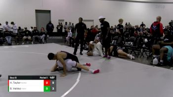 120 lbs Round 3 (6 Team) - Hunter Taylor, Kansas Marshals vs Bryson Valdez, Black Mambas
