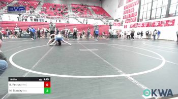 160 lbs Rr Rnd 3 - Bryson Petros, Red Ryder Wrestling Club vs Makylan Stanley, Blaine County Grapplers