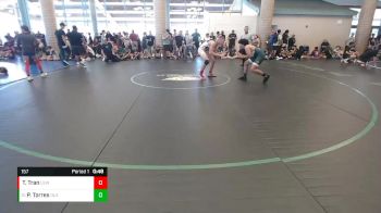 157 lbs Cons. Round 3 - Pedro Torres, De La Salle vs Tyson Tran, Livermore Elite WC