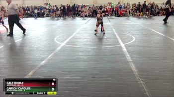 48 lbs Round 3 (6 Team) - Carson Carolus, Revolution Elite vs Cale Hinkle, Wrestling Mill