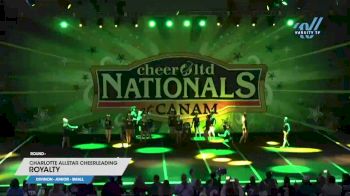 Charlotte Allstar Cheerleading - Royalty [2023 L3 Junior - Small] 2023 CANAM Grand Nationals