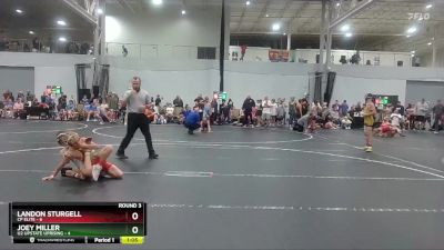 80 lbs Round 3 (6 Team) - Landon Sturgell, CP Elite vs Joey Miller, U2 Upstate Uprising