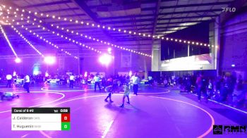 100 lbs Consi Of 8 #2 - Josiah Calderon, Carlsbad Combat WC vs Tyson Huguenin, Basement Boys