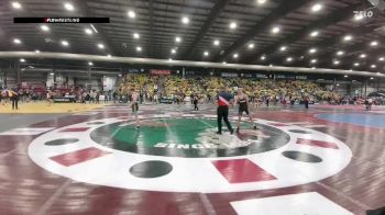 120 lbs Quarterfinal - Michael Keith, Natrona Colts vs Griffin Magee, Bison Wrestling Club