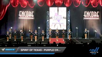 Spirit of Texas - Purple Crush [2019 Youth 3 Day 1] 2019 Encore Championships Houston D1 D2
