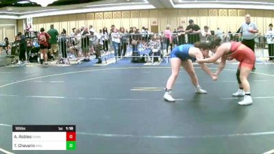 165 lbs Semifinal - Alezandra Robles, Sunnyside WC vs Tatiana Chavarin, Ayala Smash