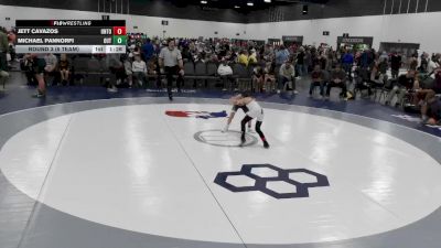 55 lbs Round 3 (6 Team) - Jett Cavazos, Untouchables vs Michael Pannorfi, The Outsiders Wrestling Club