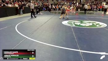 5A 145 lbs Champ. Round 1 - Adrian Morales, Farmington vs Moralez Dante, Organ Mountain