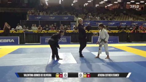 Valentina Gomes De Oliveira vs Athena Esther Stanev 2026 Pan Kids Jiu-Jitsu IBJJF Championship